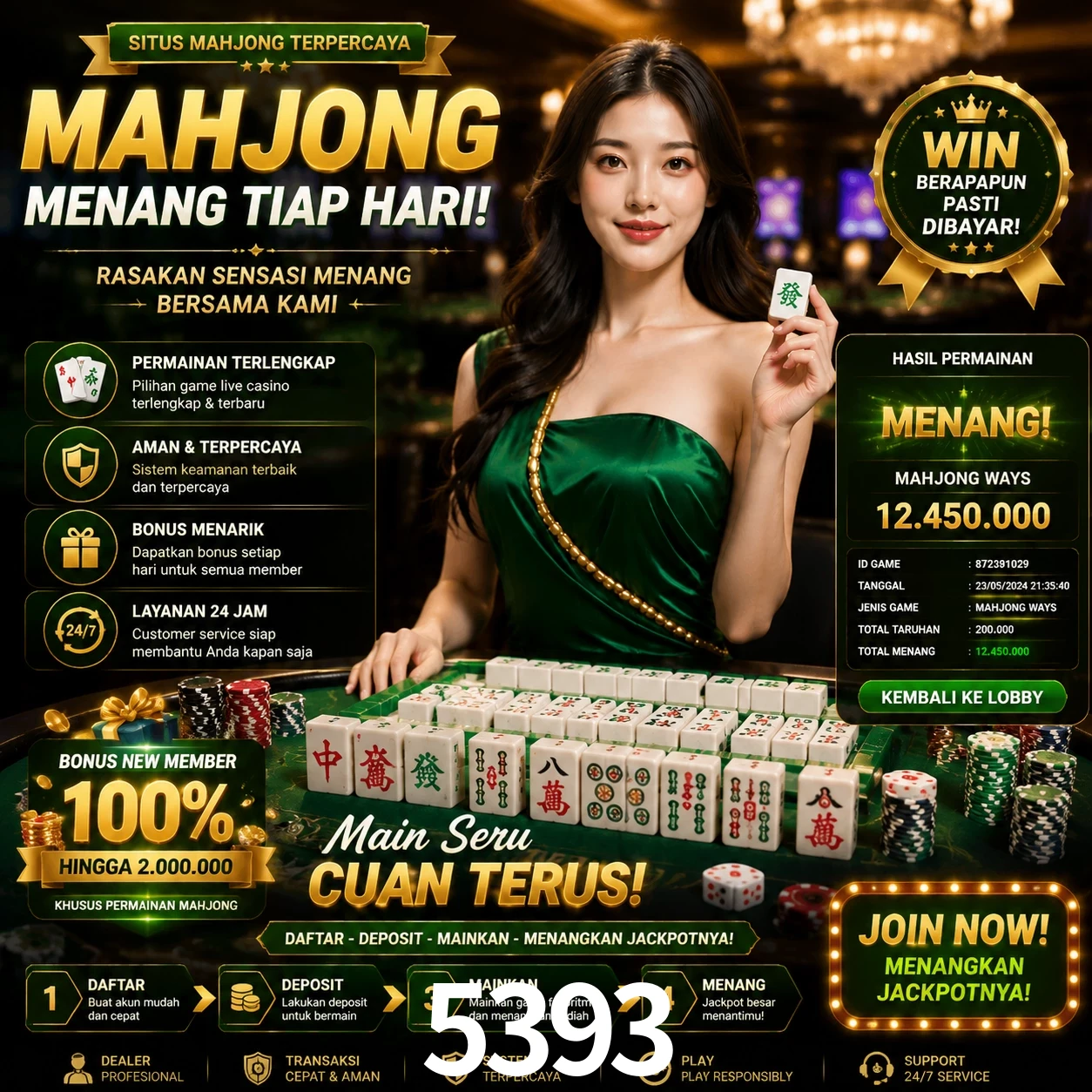 Cashback VIP 5393 - reembolso semanal